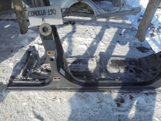 Порог со средней стойкой, TOYOTA, CORONA SF, ST190, 4S-FE, 1992, R