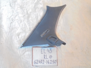 Накладка на стойку, TOYOTA, CORSA, EL43, 5E-FE, 1994, R, L, верх, 62472-16250