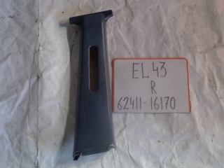 Накладка на стойку, TOYOTA, CORSA, EL43, 5E-FE, 1994, R, верх, 62411-16170