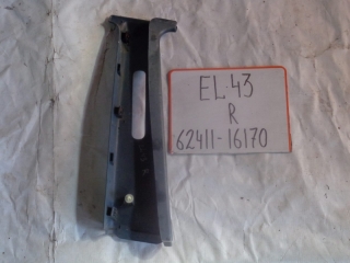 Накладка на стойку, TOYOTA, CORSA, EL43, 5E-FE, 1994, R, верх, 62411-16170