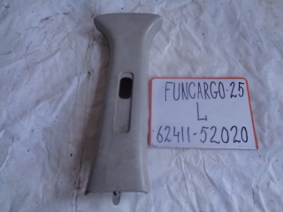 Накладка на стойку, TOYOTA, FUNCARGO, NCP25, 1NZ-FE, 2001, L, верх, 62411-52020