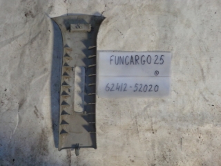 Накладка на стойку, TOYOTA, FUNCARGO, NCP25, 1NZ-FE, 2001, R, верх, 62412-52020