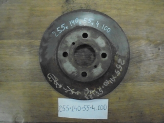 Диск тормозной, TOYOTA, FUNCARGO, NCP25, 1NZ-FE, 2001, F