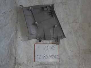 Накладка на стойку, TOYOTA, KLUGER, ACU25, 2AZ-FE, 2002, R, R, верх, 62480-4807
