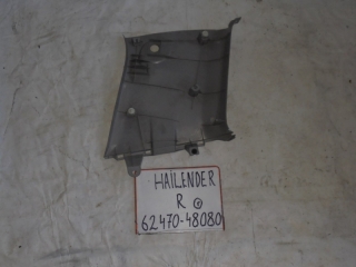 Накладка на стойку, TOYOTA, KLUGER, ACU25, 2AZ-FE, 2002, R, R, верх, 62470-48080