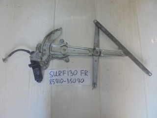 Стеклоподьемник, TOYOTA, HILUX SURF, LN130, 2L-TE, 1995, F, R, 85710-35070