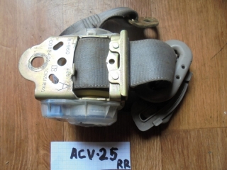 Ремень безопасности, TOYOTA, KLUGER, ACU25, 2AZ-FE, 2002, R, R
