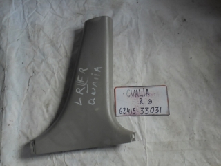 Накладка на стойку, TOYOTA, MARK II WAGON QUALIS, SXV20W, 5S-FE, 2000, R, низ, 62413-33031