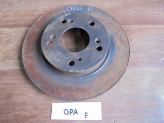 Диск тормозной, TOYOTA, OPA, ZCT10, 1ZZ-FE, 2000, F