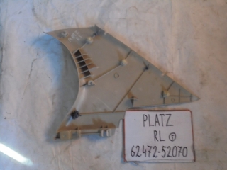 Накладка на стойку, TOYOTA, PLATZ, SCP11, 1SZ-FE, 2001, R, L, верх, 62472-52070