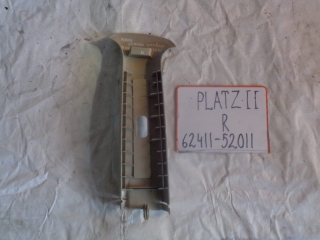 Накладка на стойку, TOYOTA, PLATZ, SCP11, 1SZ-FE, 2001, R, верх, 62411-52011