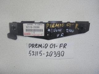 Крепление бампера, TOYOTA, ALLION, ZZT240, 1ZZ-FE, 2002, F, R, 52115-20390