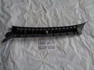 Накладка на стойку, TOYOTA, RAV 4, ACA20, 1AZ-FSE, 2000, F, R, верх, 62211-42030