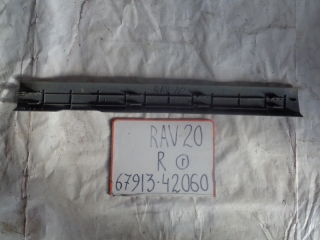 Накладка на порог внутренняя, TOYOTA, RAV 4, ACA20, 1AZ-FSE, 2000, F, R, 67913-42060