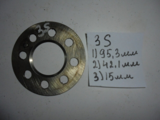 Шайба маховика, TOYOTA, TOWN ACE NOAH, CR40, 3S-FE, 1998