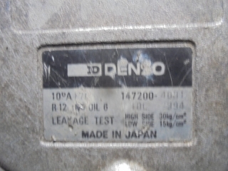 Компрессор кондиционера, TOYOTA, HILUX SURF, LN130, 2L-TE, 1995, 447220-4451