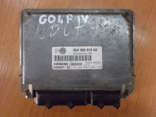 Блок управления двигателем, VOLKSWAGEN, GOLF 4, 1J1, BSE, 1999, 06A906019AK