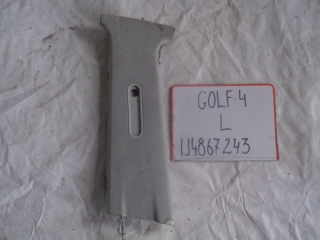 Накладка на стойку, VOLKSWAGEN, GOLF 4, 1J1, 1999, L, верх, 1J4867243