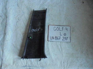 Накладка на стойку, VOLKSWAGEN, GOLF 4, 1J1, 1999, L, низ, 1J4867297