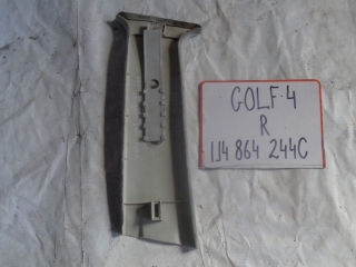 Накладка на стойку, VOLKSWAGEN, GOLF 4, 1J1, 1999, R, верх, 1J4864244