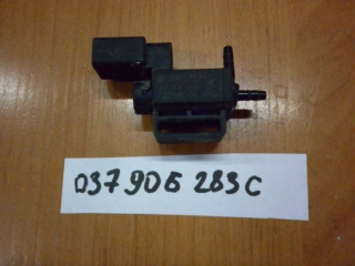 Электромагнитный клапан, VOLKSWAGEN, GOLF 4, 1J1, 1999, 037906283