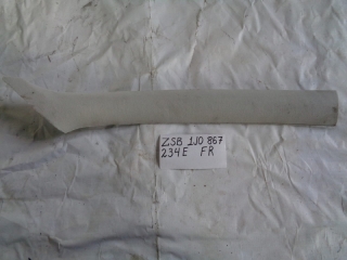 Накладка на стойку, VOLKSWAGEN, GOLF 4, 1J1, 1999, F, R, верх, 1J0867234E