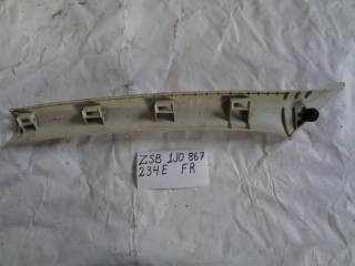 Накладка на стойку, VOLKSWAGEN, GOLF 4, 1J1, 1999, F, R, верх, 1J0867234E