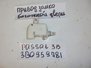 Активатор замка крышки багажника, VOLKSWAGEN, PASSAT B5, 3B3, AWM, 2001, F, R
