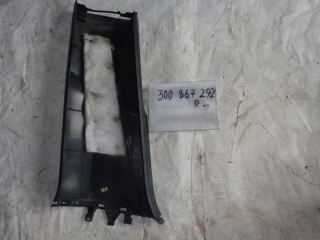 Накладка на стойку, VOLKSWAGEN, PASSAT B6, 3C2, CDA BZB, 2008, R, низ, 3C0867292