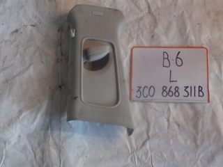 Накладка на стойку, VOLKSWAGEN, PASSAT B6, 3C2, CDA BZB, 2008, L, верх, 3C0868311