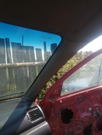 Накладка на стойку, MAZDA, 323, BA, Z5, 1998, F, R, верх