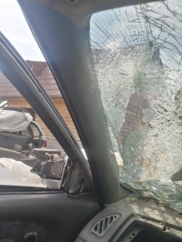 Накладка на стойку, SUZUKI, CULTUS, GD31W, G16A, 1997, F, L, верх