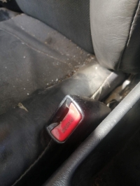 Фиксатор ремня безопастности, TOYOTA, CALDINA, CT196, 2C-T, 1994, F, R