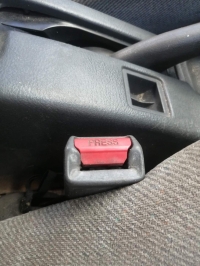 Фиксатор ремня безопастности, MITSUBISHI, MIRAGE, CB3A, 4G91, 1993, F, R