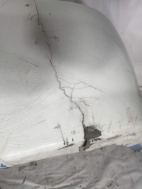 Бампер, KIA, SPECTRA, SD, S5D, 2000, R