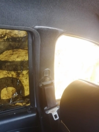 Накладка на стойку, LIFAN, BREEZ, 520, LF479Q3, 2008, L, Верх