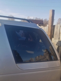 Стекло кузова боковое, MITSUBISHI, CHARIOT, N43W, 4G63, 1996, L