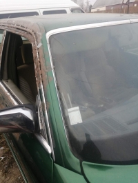 Молдинг лобового стекла, MERCEDES BENZ, S-CLASS, W126, M117 E50, R