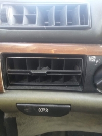 Дефлектор воздуховода, MERCEDES BENZ, S-CLASS, W126, M117 E50, F, L