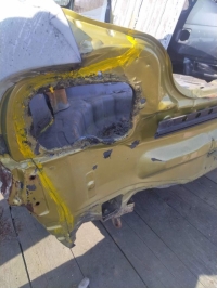 Панель кузова задняяя, NISSAN, BLUEBIRD, HNU13, SR20DE, 1992, R