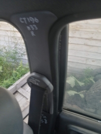 Накладка на стойку, TOYOTA, CALDINA, CT196, 2C-T, 1994, R, верх