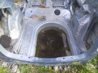 Панель кузова задняяя, SKODA, FABIA, 5J5, CFNA, 2010, R