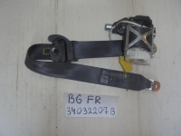 Ремень безопасности, VOLKSWAGEN, PASSAT B6, 3C2, CDA BZB, 2008, F, R, 34032207B