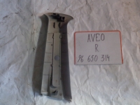 Накладка на стойку, CHEVROLET, AVEO, T250, F14D3, 2007, R, верх, 96650314