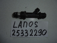 Форсунка топливная, CHEVROLET, LANOS, T100, A15SMS, 2006, 25332290