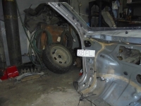 Стойка кузова, PEUGEOT, 8B, PSA6FZ10LT, 2003, F, L