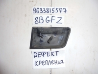 Молдинг на крыло, PEUGEOT, 406, 8B, PSA6FZ10LT, 2003, F, R, 9633815577