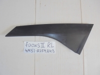 Накладка на рамку двери наружняя, FORD, FOCUS, CB4, QQDB, 2007, R, L, 4M51A254A43