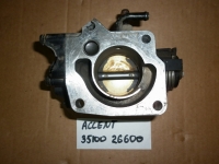 Дроссельная заслонка, HYUNDAI, ACCENT II, LC, G4EC, 2005, 35100 26600