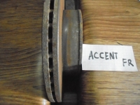 Диск тормозной, HYUNDAI, ACCENT II, LC, G4EC, 2005, F